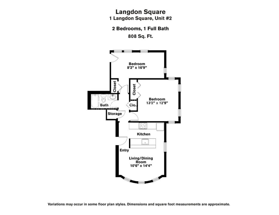 1 Langdon Sq, Unit 2 in Cambridge, MA - Foto de edificio
