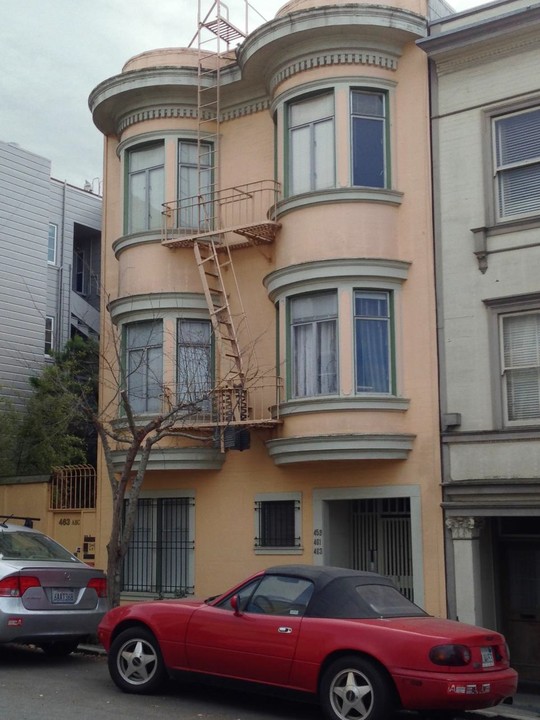 451-463 Greenwich St in San Francisco, CA - Building Photo