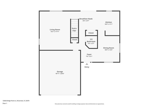 12026 Bridge Point Ln in Riverview, FL - Building Photo - Building Photo