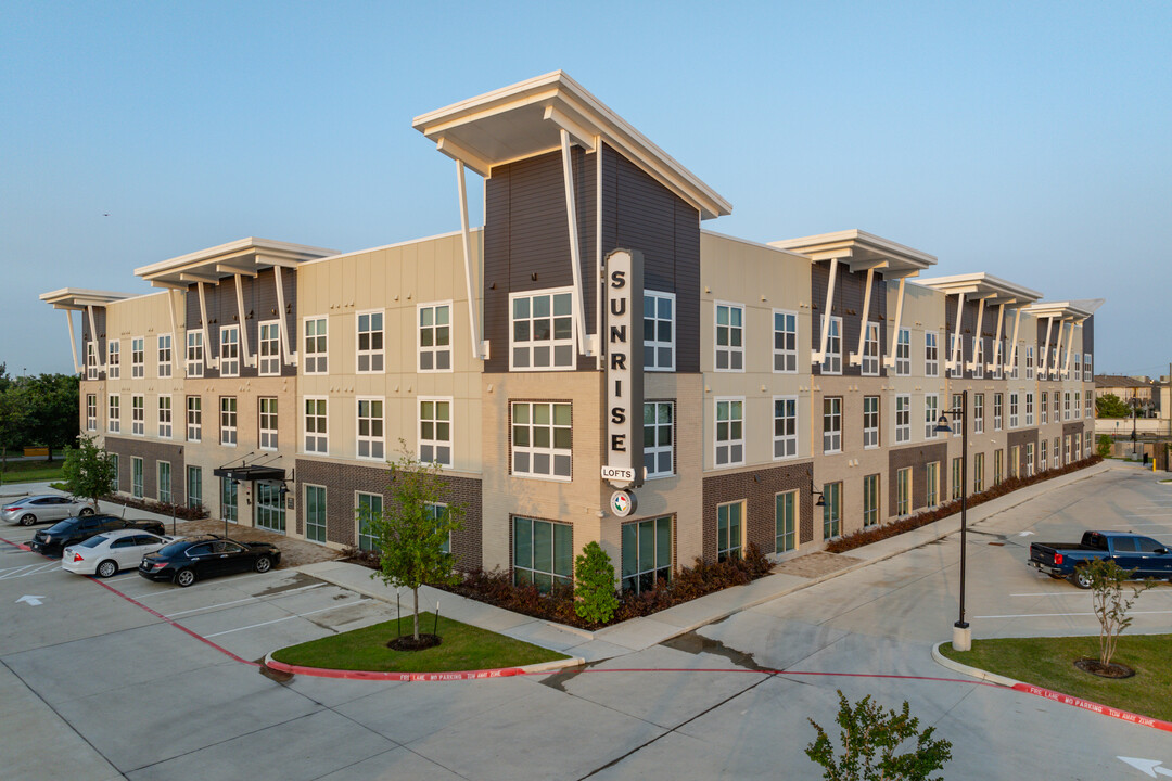 Sunrise Lofts in Houston, TX - Foto de edificio