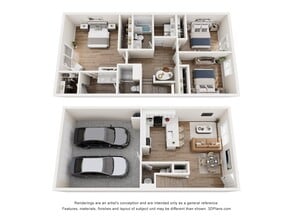 Villas at 91st in Tolleson, AZ - Foto de edificio - Floor Plan
