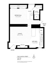 1042 Marion St. in Denver, CO - Building Photo - Floor Plan