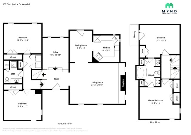 137 Candlewick Dr in Wendell, NC - Foto de edificio - Building Photo