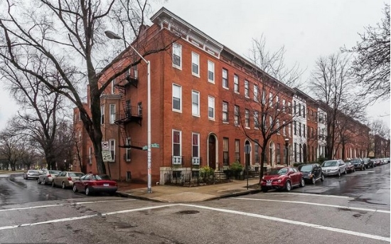 1600 Bolton St in Baltimore, MD - Foto de edificio