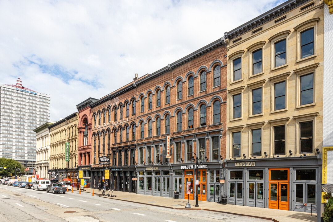 One Eleven Whiskey Row in Louisville, KY - Building Photo