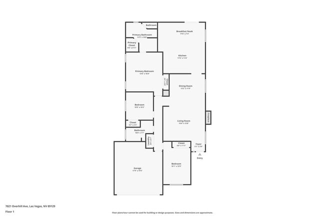 7021 Overhill Ave in Las Vegas, NV - Building Photo - Building Photo