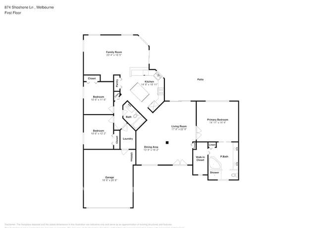 874 Shoshone Ln in Melbourne, FL - Building Photo - Building Photo