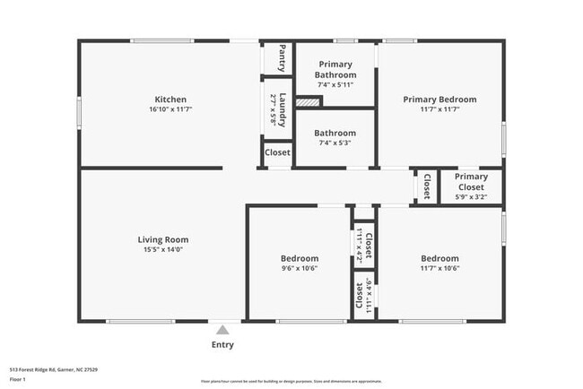 513 Forest Ridge Rd in Garner, NC - Building Photo - Building Photo