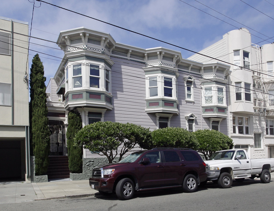 1714 Filbert St in San Francisco, CA - Foto de edificio