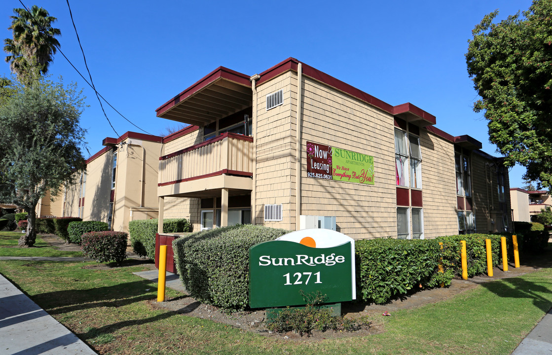 Sun Ridge Apartments in Concord, CA - Building Photo