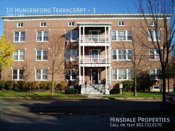 10 Hungerford TerraceApt in Burlington, VT - Building Photo