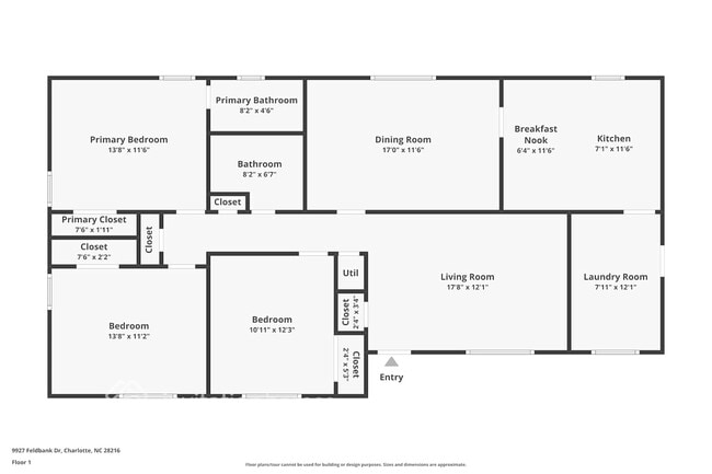 9927 Feldbank Dr in Charlotte, NC - Foto de edificio - Building Photo