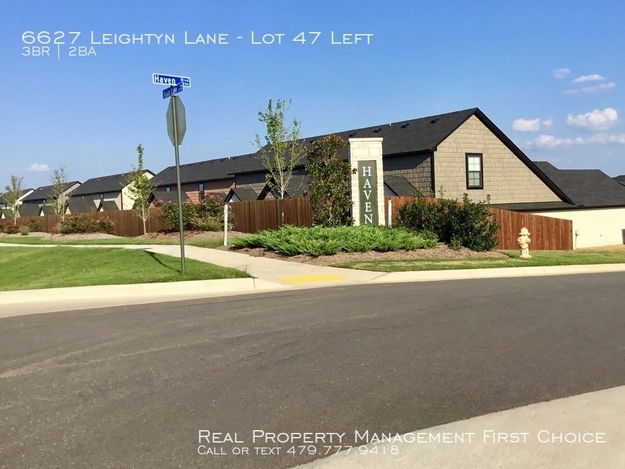 6627 Leightyn Ln-Unit -Lot 47 Left in Fort Smith, AR - Building Photo