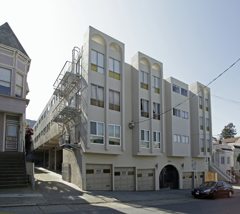 240 Chattanooga St in San Francisco, CA - Foto de edificio