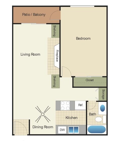 Elan Bella Mer Coronado in Coronado, CA - Foto de edificio - Floor Plan