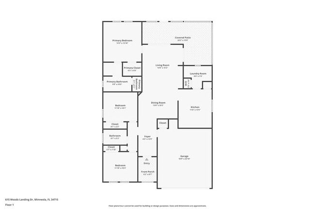 615 Woods Landing Dr in Minneola, FL - Foto de edificio - Building Photo