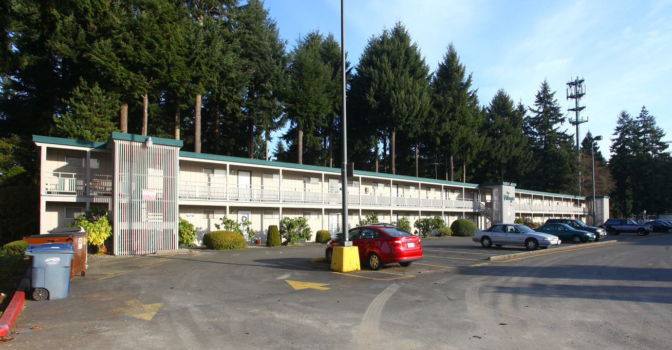 Villager Apartments in University Place, WA - Building Photo