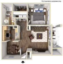 Oak Park Village in Boise, ID - Foto de edificio - Floor Plan