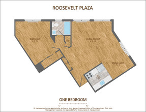 Roosevelt Plaza in Washington, DC - Building Photo - Floor Plan