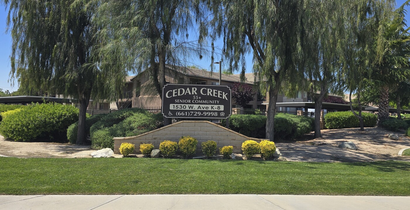 Cedar Creek Senior Apartments 55+ in Lancaster, CA - Building Photo