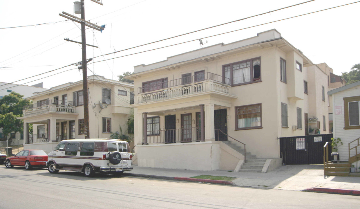 456-470 Witmer St in Los Angeles, CA - Foto de edificio