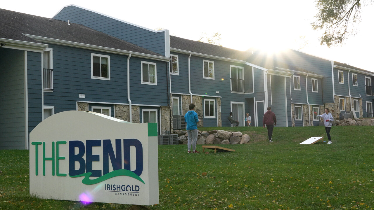 The Bend Apartments in South Bend, IN - Foto de edificio