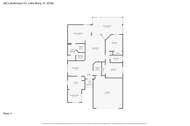 242 Lakebreeze Cir in Lake Mary, FL - Foto de edificio - Building Photo