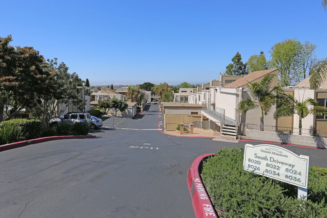 Sunset Meadows in San Diego, CA - Building Photo