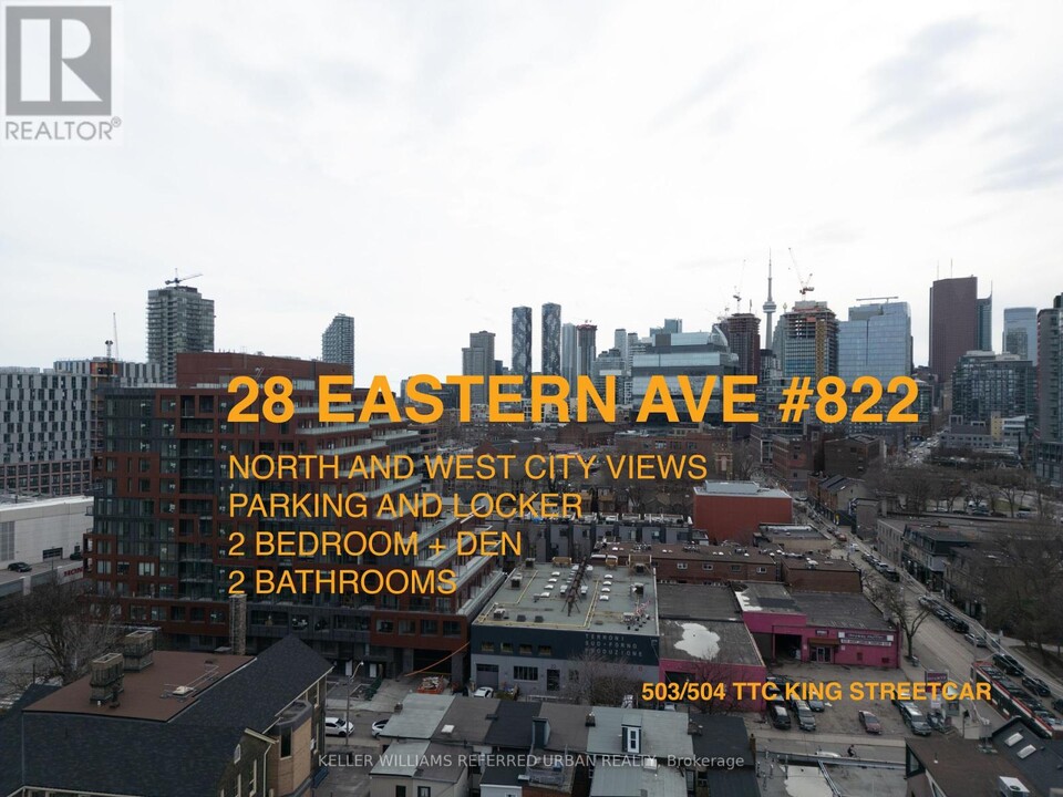28-828 Eastern Ave in Toronto, ON - Building Photo