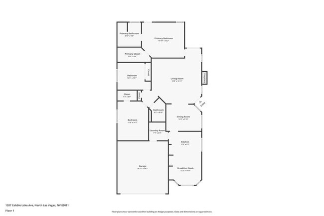 1207 Cobble Lake Ave in North Las Vegas, NV - Building Photo - Building Photo