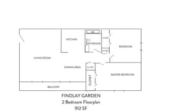 Findlay Garden in Findlay, OH - Building Photo - Floor Plan