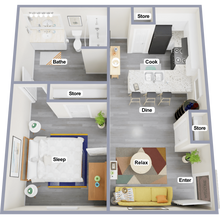 Parkview Apartments in Dalton, GA - Building Photo - Floor Plan