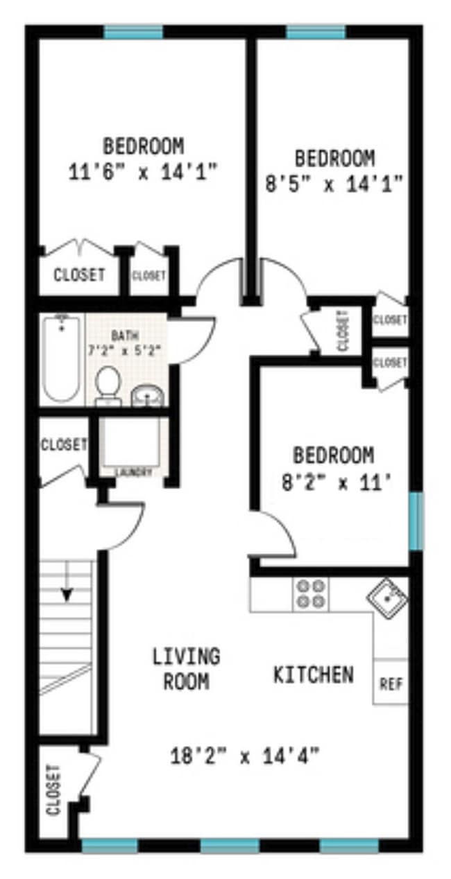 602 Lexington Ave, Unit Apt 2 in Brooklyn, NY - Building Photo - Building Photo