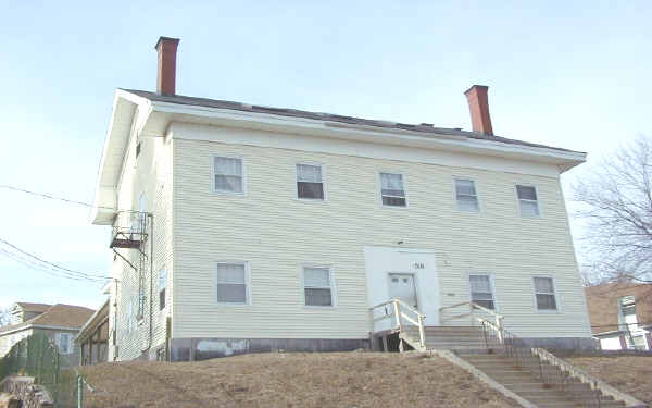 59 Temple St in Lowell, MA - Foto de edificio