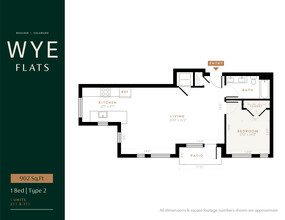 WYE Flats in Boulder, CO - Building Photo - Floor Plan