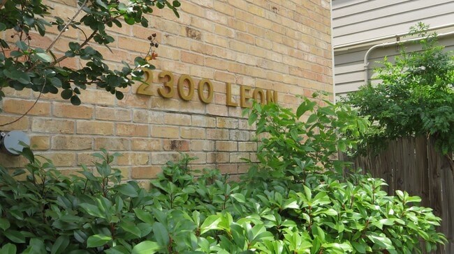 property at 2300 Leon St