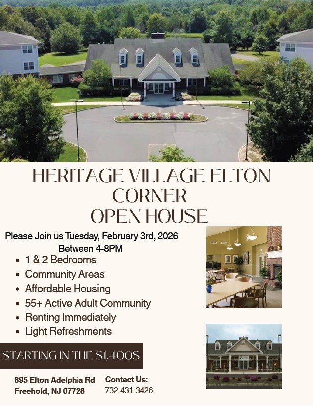 55+ Heritage Village at Elton Corner in Freehold, NJ - Building Photo - Building Photo