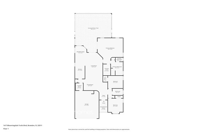 1417 Bloomingdale Trails Boulevard in Brandon, FL - Foto de edificio - Building Photo