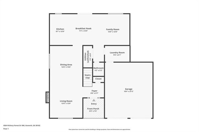 4564 Hickory Forest Dr NW in Acworth, GA - Building Photo - Building Photo