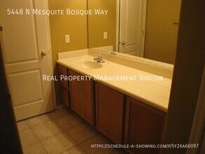 5448 N Mesquite Bosque Way in Tucson, AZ - Building Photo - Building Photo