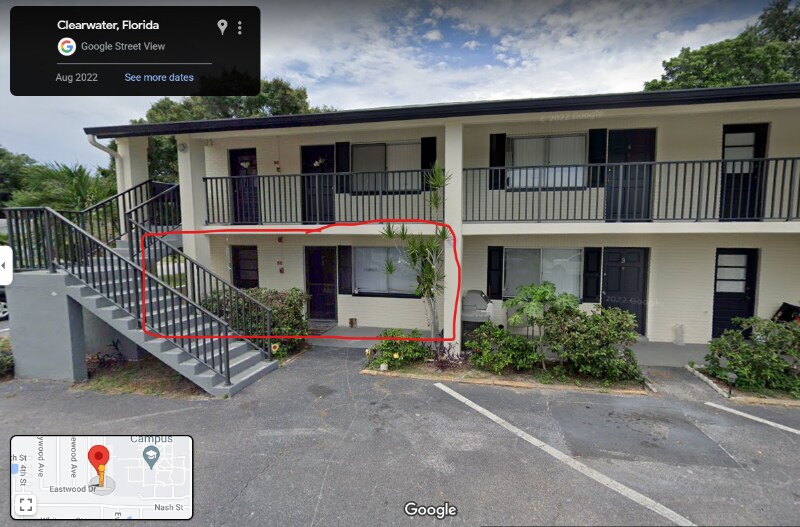 2 N Fernwood Ave in Clearwater, FL - Foto de edificio
