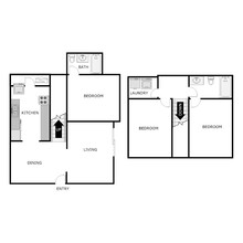 Berry Bush Village in Bangor, MI - Building Photo - Floor Plan