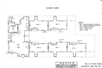 Anacapa Villas in Santa Barbara, CA - Building Photo - Floor Plan