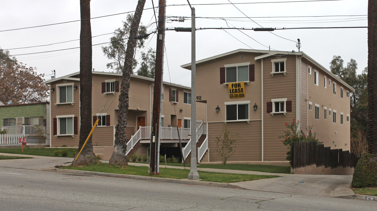 90-92 Monterey Rd in South Pasadena, CA - Foto de edificio