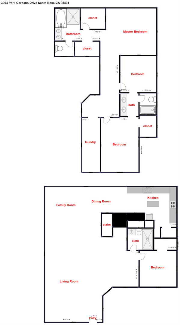 3904 Park Gardens Dr in Santa Rosa, CA - Building Photo - Building Photo