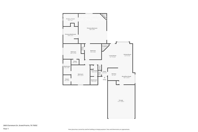 2665 Claremont Dr in Grand Prairie, TX - Building Photo - Building Photo