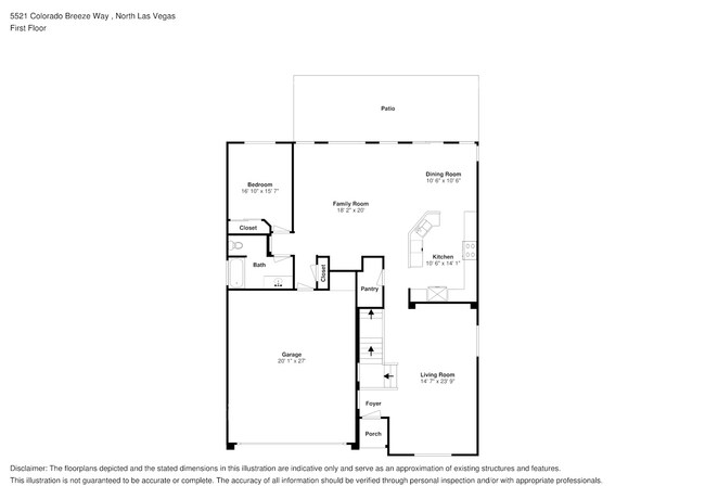 5521 Colorado Breeze Way in North Las Vegas, NV - Building Photo - Building Photo