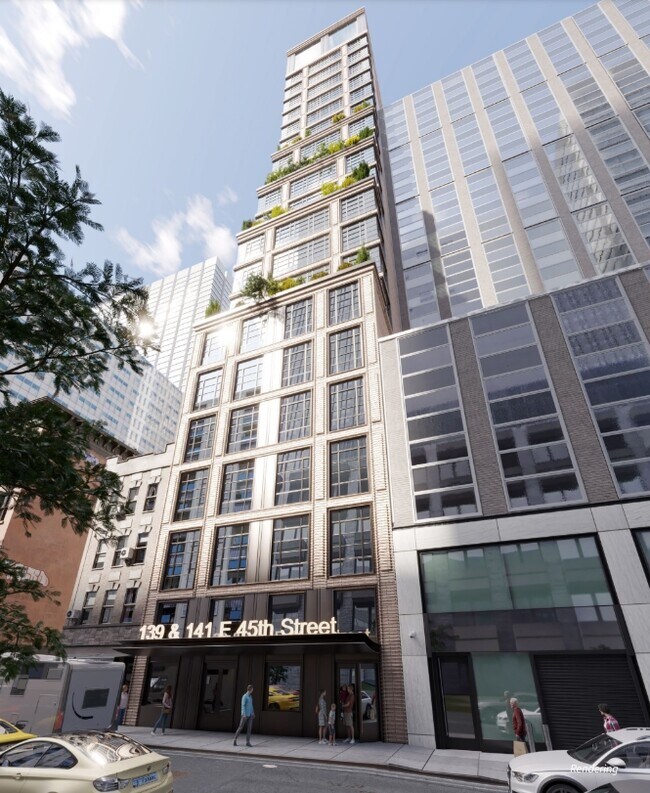 141 E 45th St in New York, NY - Building Photo - Building Photo