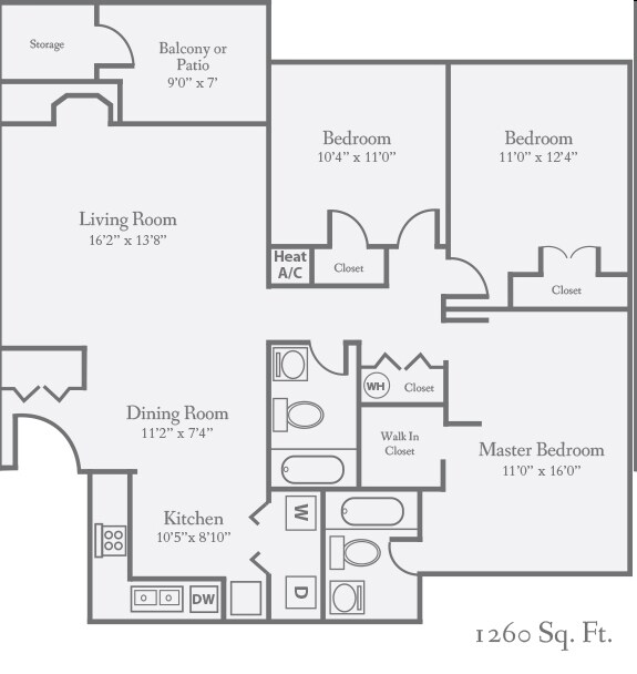 Oak Brook Apartments in Goldsboro, NC