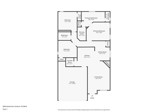 6804 Kamali Ave, Unit 2-209 in Cordova, TN - Building Photo - Building Photo